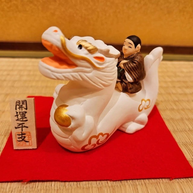 仙台四郎木彫り 開運仙臺四郎（せんだいしろう）「福の神仙台四郎木彫りの置物
